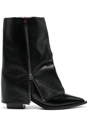 Black Tex 38 55mm boots HALMANERA | TEX38NERO