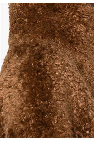 Tobacco Brown Faux-Fur Coat HERNO | GC000456D124218030