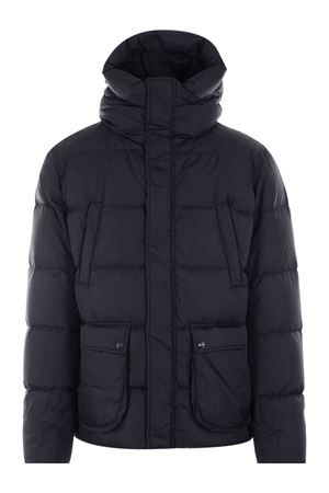 Black goose down jacket HERNO | PI001140U12004Z9389