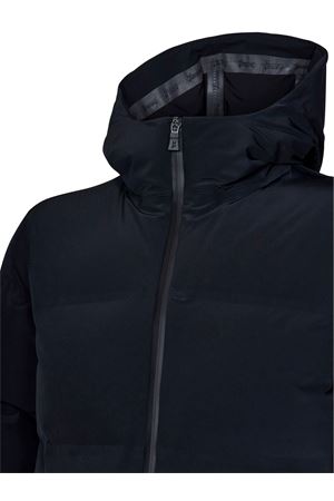 Black down jacket in 4way stretch matte fabric HERNO | PI00236UL12590SZ9300