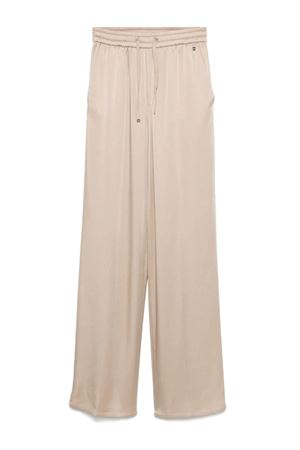 Blush beige satin trousers HERNO | PT000074D126571987