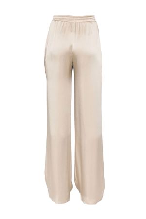 Blush beige satin trousers HERNO | PT000074D126571987