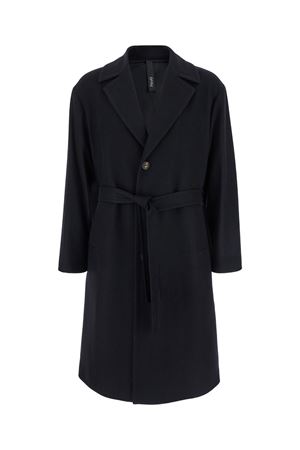 Cappotto Ostuni in misto lana vergine nero HEVO | OSTUNIG7254013