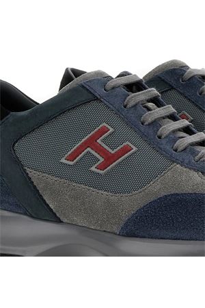 Sneakers Hogan Interactive Blu Grigio HOGAN | HXM00N0Q101N7728S2