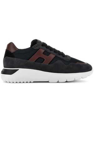 sneakers in pelle nero HOGAN | HXM3710EG30FA606GH