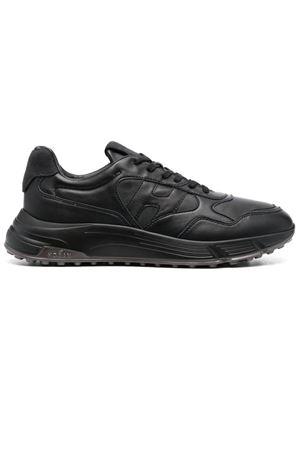 black leather sneakers HOGAN | HXM5630EC0108Y0719