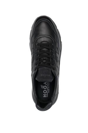 black leather sneakers HOGAN | HXM5630EC0108Y0719