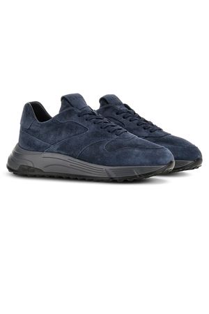 Blue suede Hyperlight sneakers HOGAN | HXM5630FK6TBTMU828