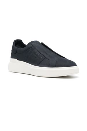 blue leather sneakers HOGAN | HXM5800FL106RNU810