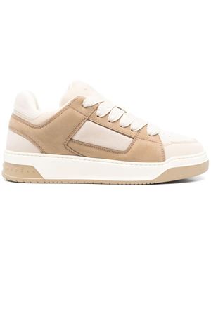 beige leather sneakers HOGAN | HXM6670FL40TQC0SA1