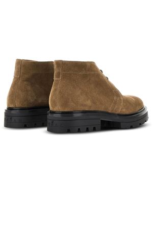 Hogan H673 brown suede ankle boots HOGAN | HXM6730FN40BYEV624