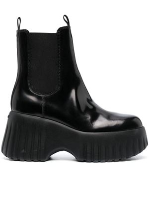 black leather boots HOGAN | HXW6510FD00AKTB999