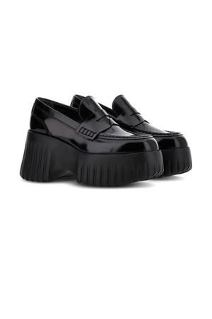 mocassino h-stripes nero HOGAN | HXW6510FD10AKTB999