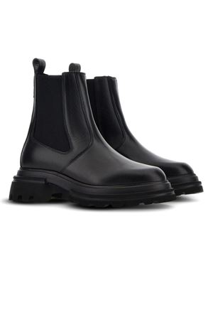 black leather boots HOGAN | HXW6740FM006LOB999