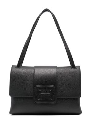 black leather shoulder-bag HOGAN | KBW01M013006LTB999