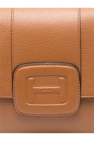 brown leather shoulder-bag HOGAN | KBW01M013006LTS018