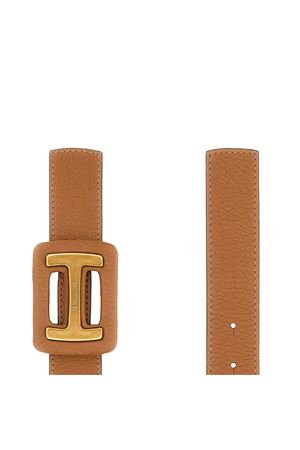 Dark beige leather belt HOGAN | KFWC00Q0100QVDS018