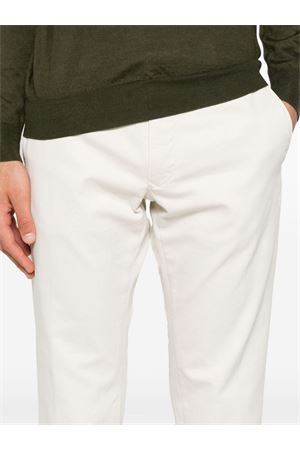 Chino slim in misto cotone bianco crema INCOTEX | 16S1034697A033