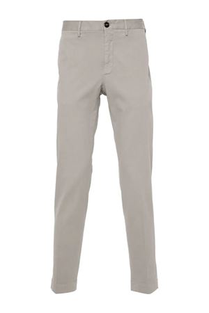 Grey cotton blend trousers INCOTEX | 1W08514055C901