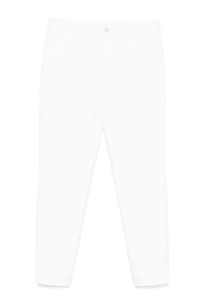 White cotton trousers INCOTEX | 1W08514290C002