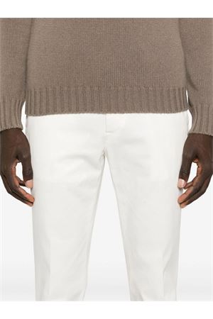 White cotton trousers INCOTEX | 1W08514290C002