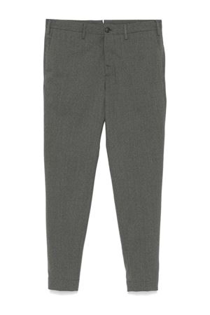 Pantaloni sartoriali affusolati grigio INCOTEX | TS08514536B910