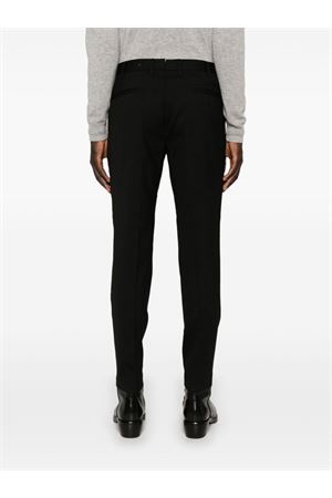 Black wool blend trousers INCOTEX | TS08514536B990