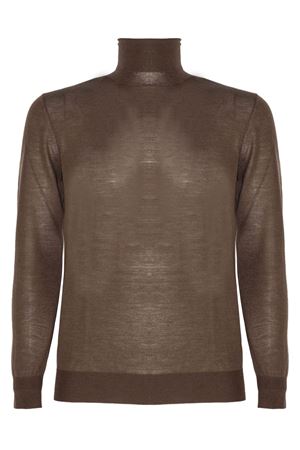 Brown wool sweater KANGRA | 90170500239