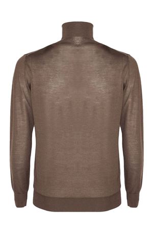 Brown wool sweater KANGRA | 90170500239