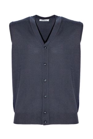 Grey wool waistcoat KANGRA | 90220700133