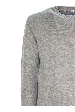 Maglione in misto lana e cashmere grigio KANGRA | 91000100419