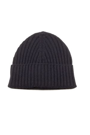 Cappello a coste in Cashmere blu KANGRA | 92082500038