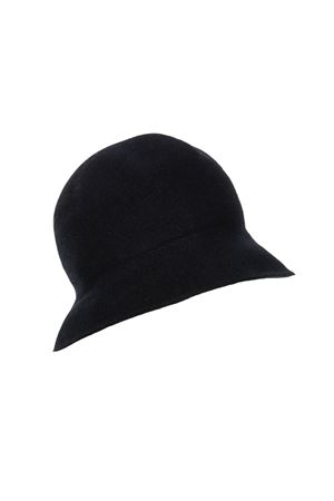 Cappello bucket in Lana e Cashmere nero KANGRA | 95012500002