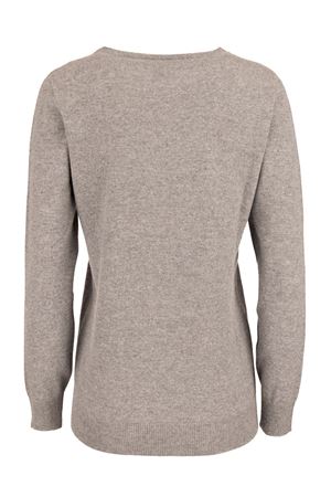 Maglia in lana e cashmere grigio KANGRA | 95110100622