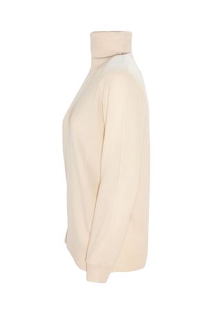 Maglia collo alto in misto lana e cashmere beige KANGRA | 95110500206