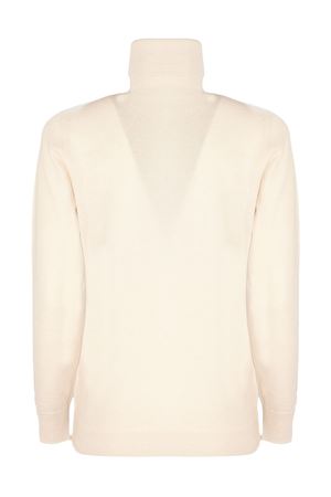 Maglia collo alto in misto lana e cashmere beige KANGRA | 95110500206