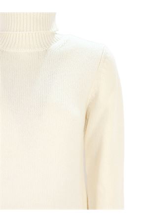 Maglia collo alto in misto lana e cashmere panna KANGRA | 97500500161