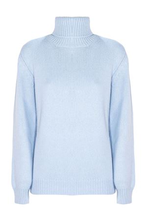 Light blue wool and cashmere blend sweater KANGRA | 97500500684