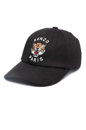 Black cotton cap KENZO | FE58AC611F4799