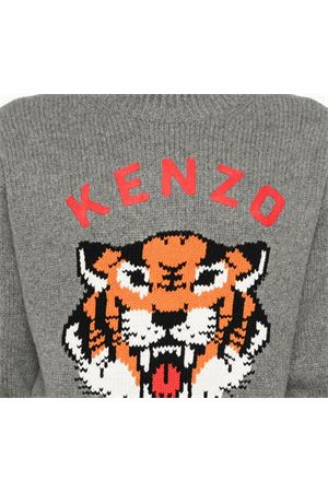 Lucy Tiger-intarsia jumper KENZO | FE68PU4773LH97