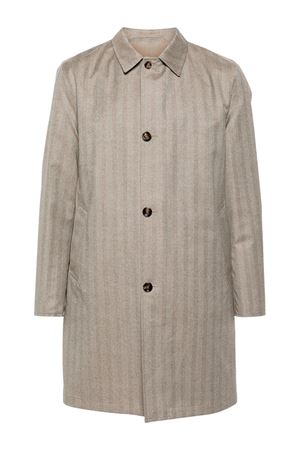 Cappotto reversibile in misto lana vergine beige KIRED | WPEAKW7881002000BEIGE