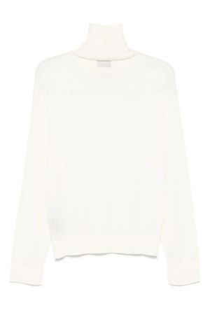 Maglia in misto lana cashmere bianco latte LANEUS | F4LAMATN042010