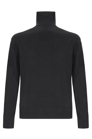 Maglia in misto lana cashmere nero LANEUS | F4LAMATN042110