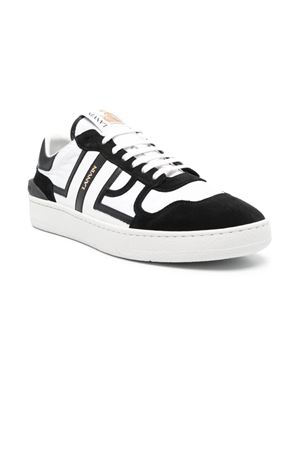 Sneakers Clay Bianco e Nero LANVIN | FMSKDK00NYLO0110