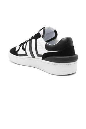 Sneakers Clay Bianco e Nero LANVIN | FMSKDK00NYLO0110