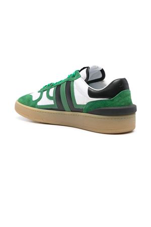 Sneakers Clay verde e bianco LANVIN | FMSKDK00NYLO4010