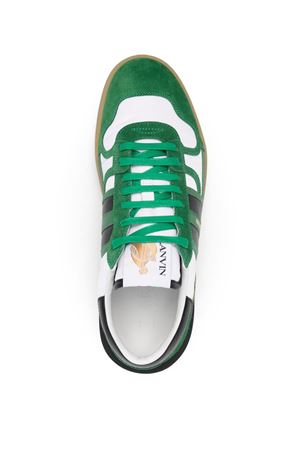 Sneakers Clay verde e bianco LANVIN | FMSKDK00NYLO4010