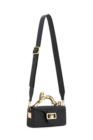 Pencil Cat bag in black matte leather LANVIN | LWBGBR03TOPSF10