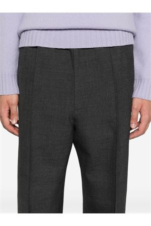 Dark grey wool trousers LANVIN | RMTR0031592518