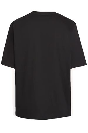 T-shirt in cotone nero LANVIN | RMTS0010J19810